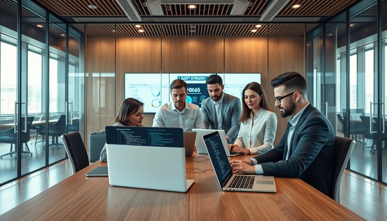 Custom software development for business operations